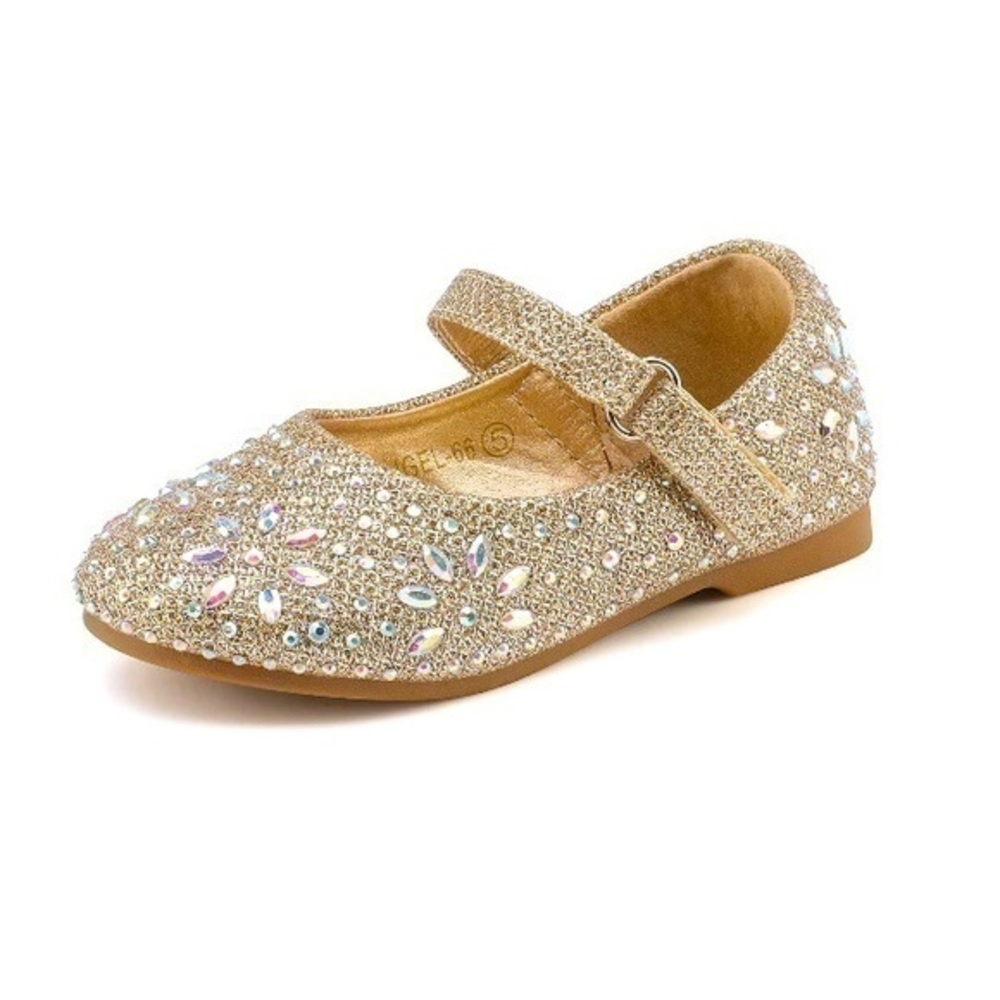 DREAM PAIRS | Baby Girl’s Daisy Rhinestone Shoes